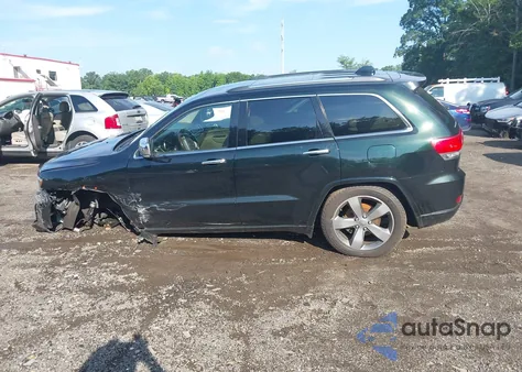 2014 Jeep Grand Cherokee Overland из США, поврежденный, VIN 1C4RJFCG1EC192437